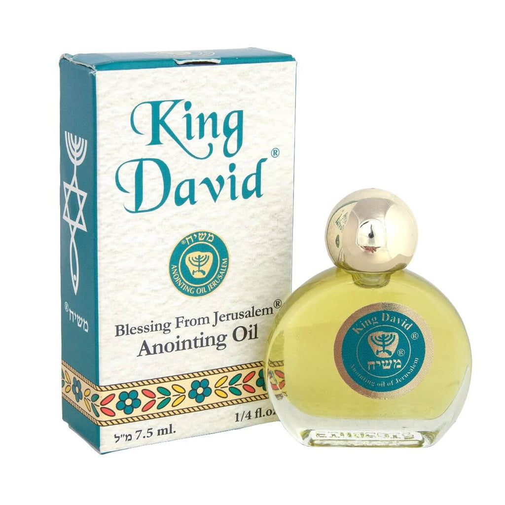 Ein Gedi Pure Authentic Anointing Oil King David Blessed from Jerusalem 0,25fl.oz/7,5 ml