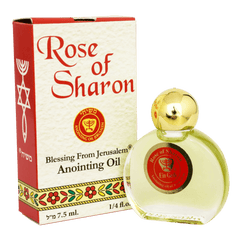 Ein Gedi Pure Authentic Anointing Oil Rose of Sharon Blessed from Jerusalem 0,25fl.oz/7,5 ml