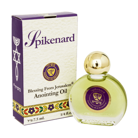 Ein Gedi Pure Authentic Anointing Oil Spikenard Blessed from Jerusalem 0,25fl.oz/7,5 ml