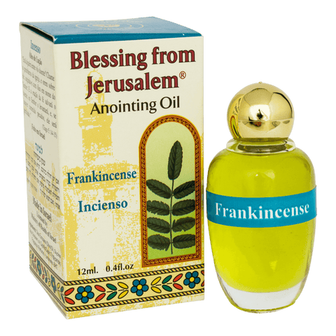Authentic Anointing Oil Frankincense by Ein Gedi Blessed from Jerusalem 0,4fl.oz/12 ml