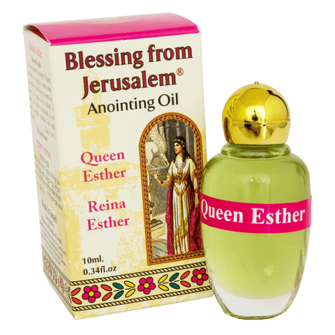 Authentic Anointing Oil Queen Esther by Ein Gedi Blessed from Jerusalem 0,34fl.oz/10 ml