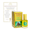 Image of Anointing Oil Cedar of Lebanon by Ein Gedi Blessed in Jerusalem from Holy Land 0,4 fl.oz/12ml