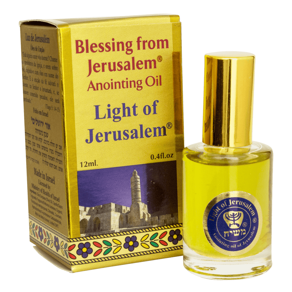 Ein Gedi Anointing Oil Biblical Spices Light of Jerusalem from Holy Land 0,4 fl.oz/12ml