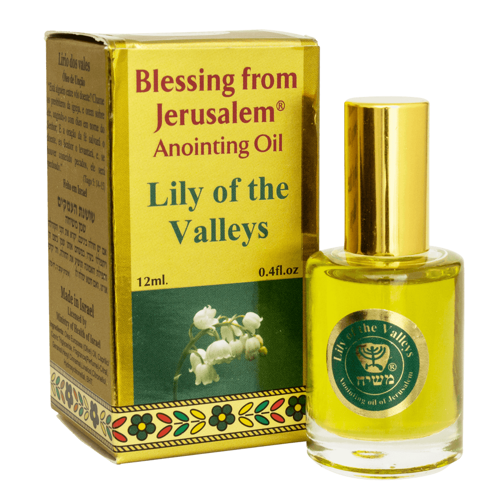 Ein Gedi Anointing Oil Lily of the Valley Biblical Spices from Holy Land 0,4 fl.oz/12ml