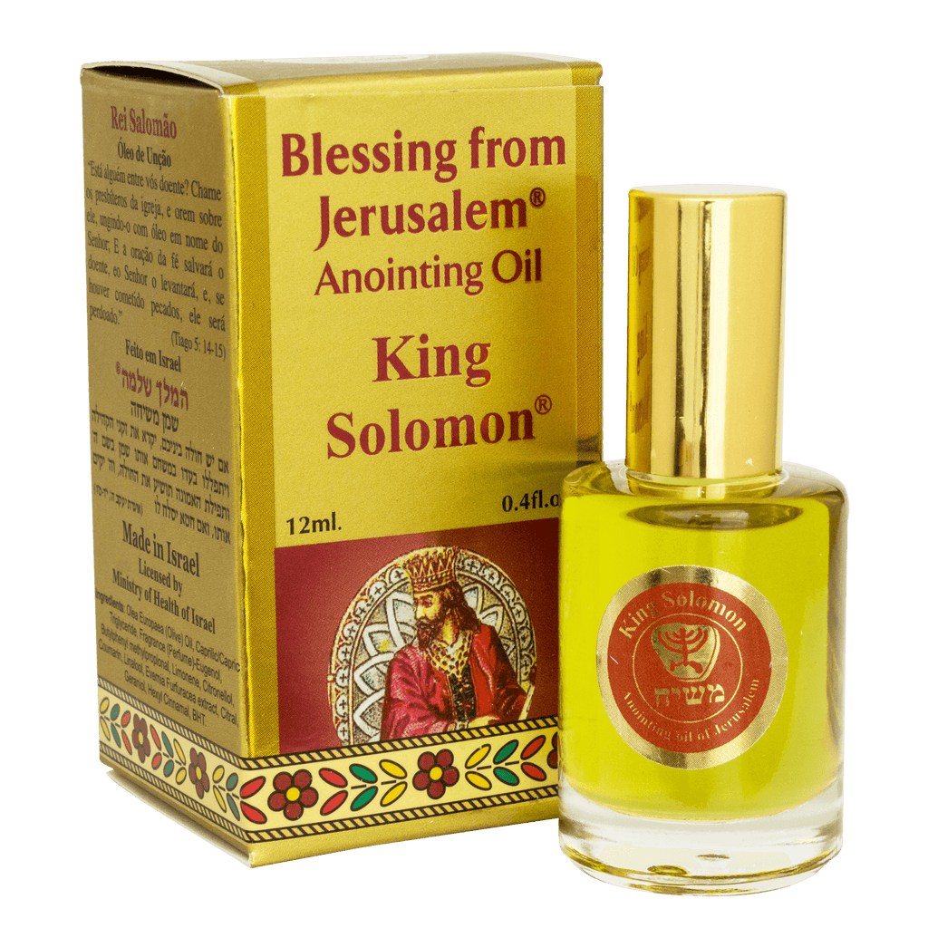 Ein Gedi Anointing Oil Biblical Spices King Solomon from Holy Land 0,4 fl.oz/12ml