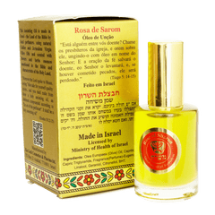 Anointing Oil by Ein Gedi Rose of Sharon Blessed in Jerusalem from Holy Land 0,4 fl.oz/12ml