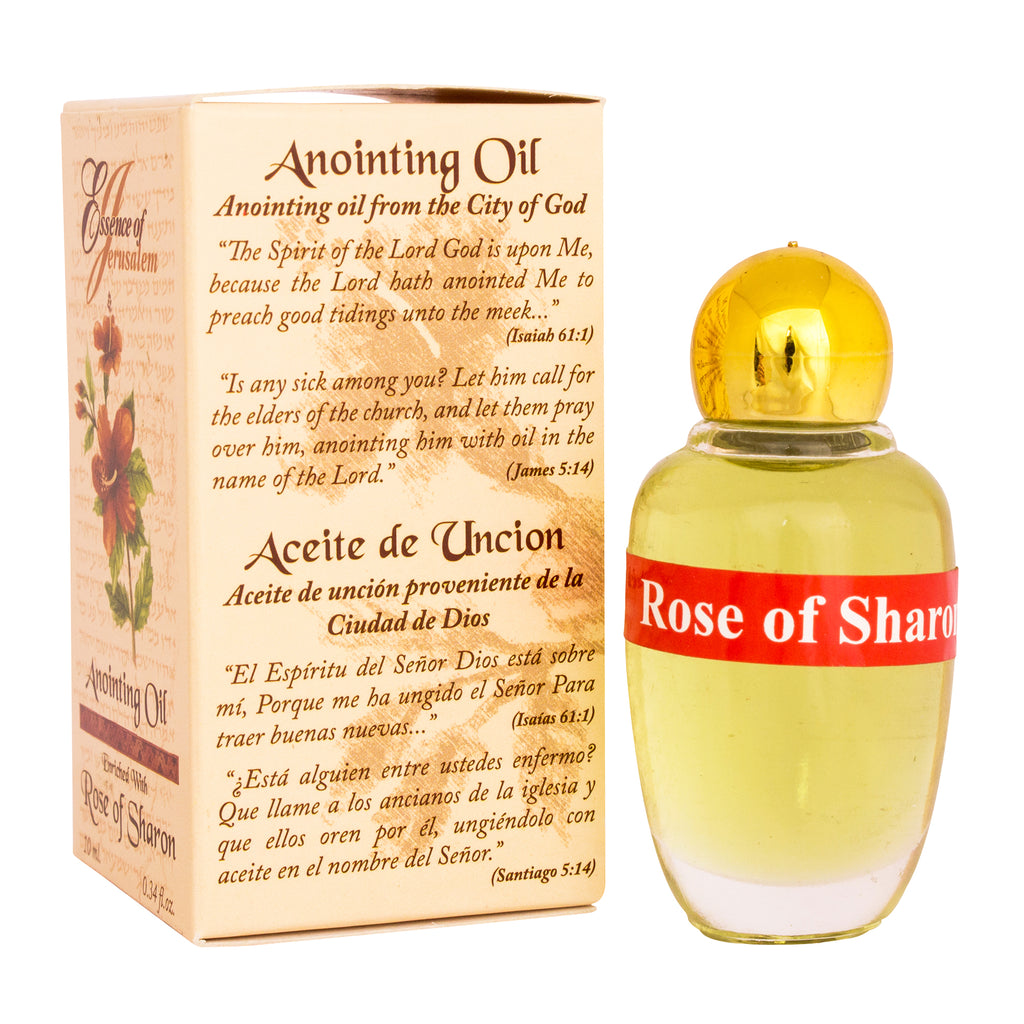 Perfume Essence Rose of Sharon Blessing by Jerusalem High Quality Anointing Oil by Ein Gedi 0,34 fl. oz
