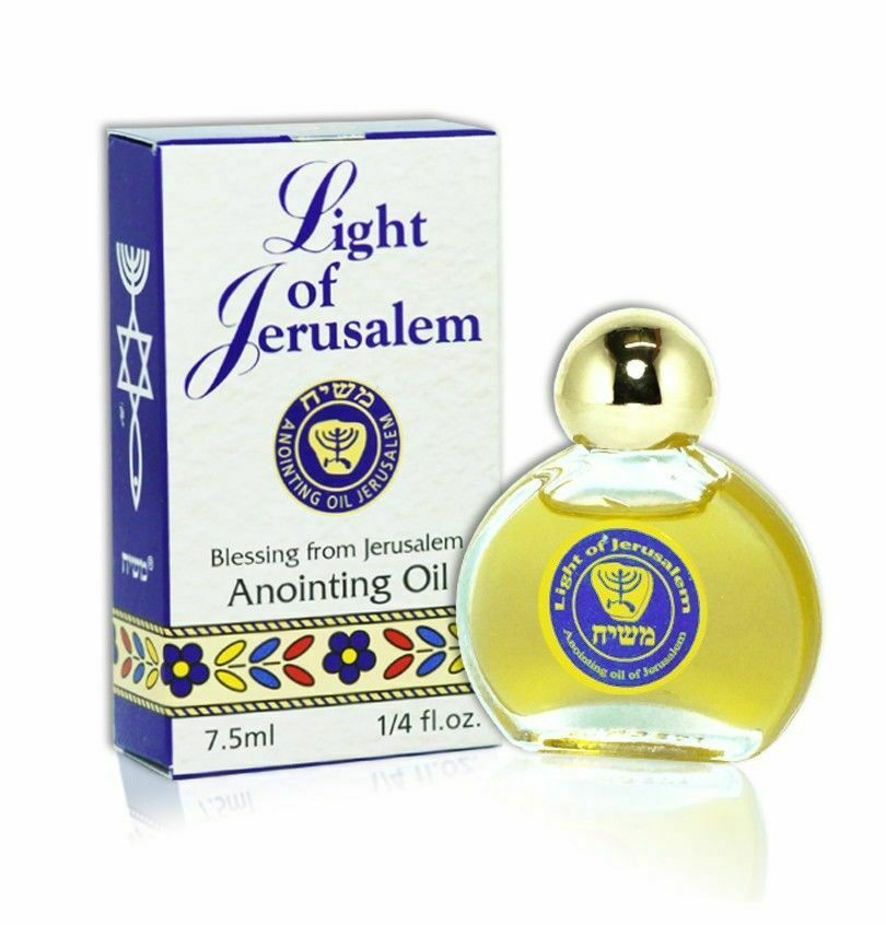 Set of 2 pcs Blessed Aromatic Anointing Oils by Ein Gedi 0.25fl.oz/7.5 ml each