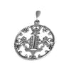 Image of Pendant Tablets of the Covenant Sterling Silver Necklace Jewelry Hand Made 1.1"