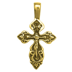 Body Cross Silver 925 Pendant Necklace Consecrated in Holy Sepulchre 1,2