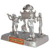 Image of Figurine Ark of the Covenant On Base Silver Plated Statue Sculpture
