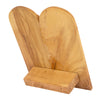 Image of The Ten Commandments Olive Wood Engraved Wooden Plaque Home Decor Bethlehem 5"