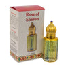 Image of Rose of Sharon Aromatic Prayer Anointing Oil Bible from Holy Land Roll-on Applicator Octagonal Glass bottle Ein Gedi