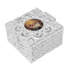 Image of Vintage Silver Color Filigree Rosary Box from Holy Land 21,5"