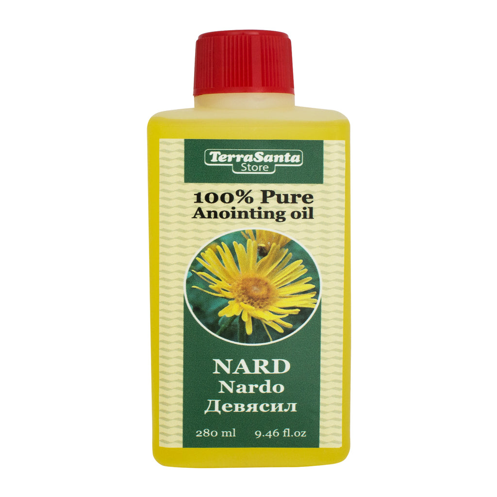 Original Pure Anointing Oil Nard Fragrance Holy Land Biblical Spices by Terra Santa 280ml