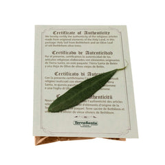 10 pcs Set Jerusalem's Holy Soil w/ Gethsemane Garden Olive Leaf & Certificate Of Authenticity from Holy Land