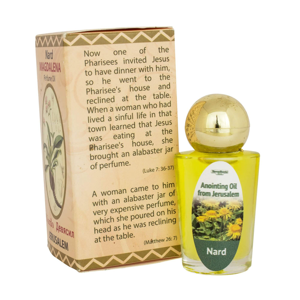 Anointing Oil Nard from Holy Land Blessed in Jerusalem by Terra Santa 0,6 fl.oz (20 ml)