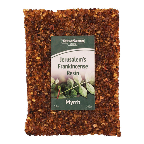 Frankincense with Myrrh Resin From Jerusalem Israel Holy Land Gift 3,5 oz (100 gr)