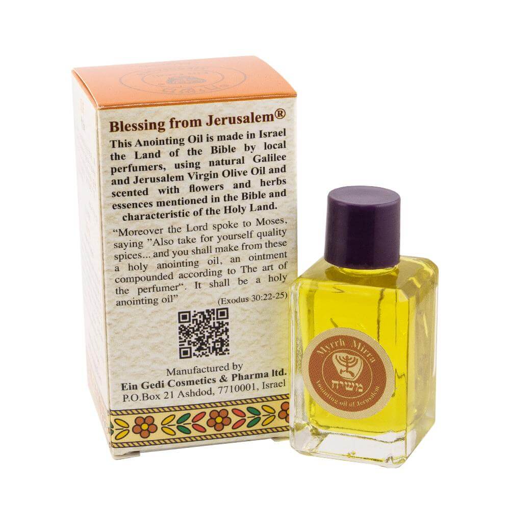 Concentrate Biblical Spices Anointing Oil Myrrh from Holy Land 0,4 fl.oz/12ml