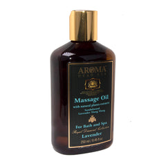 Massage Oil Lavender Aroma Dead Sea Minerals Cosmetics 8.45fl.oz/250ml