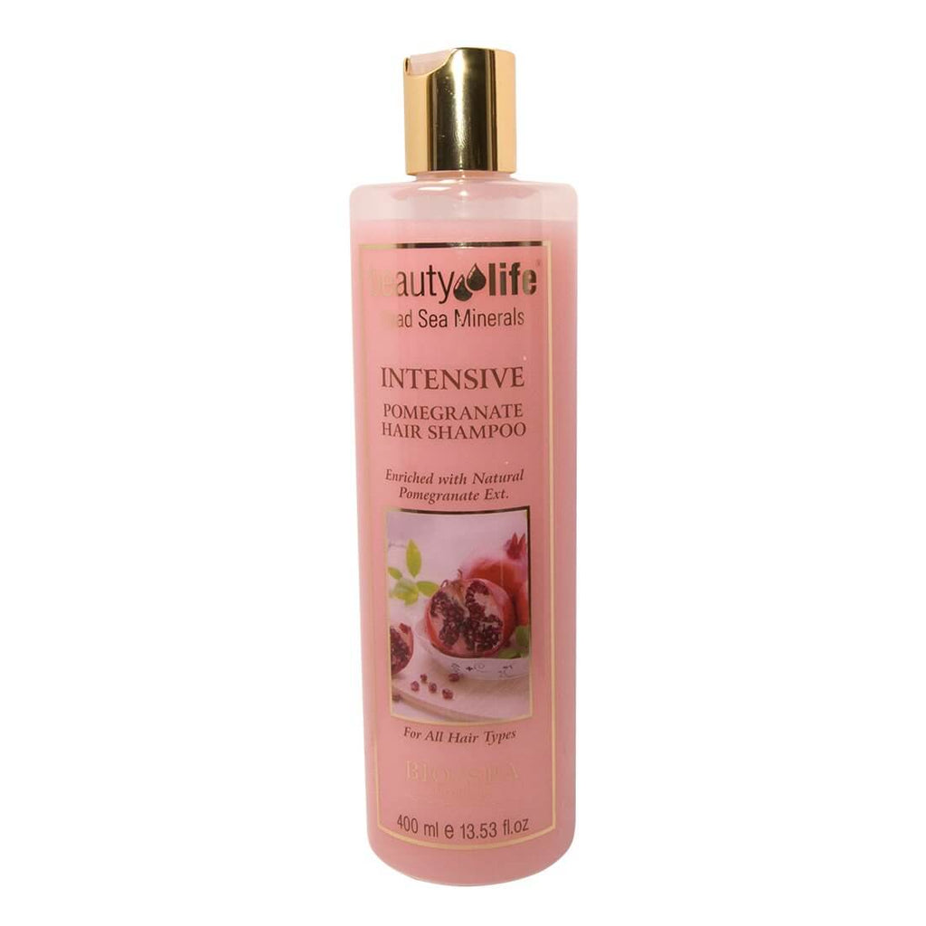 Intensive Shampoo w/Pomegranate Beauty Life Dead Sea Minerals 13,53 fl.oz (400 ml)