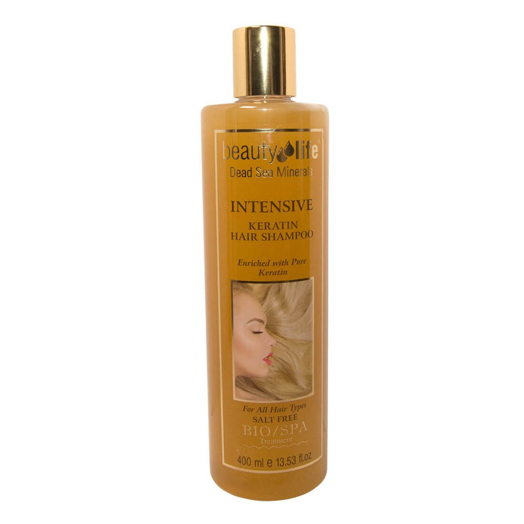 Intensive Shampoo w/Keratin Beauty Life Dead Sea Minerals 13,53 fl.oz (400 ml)