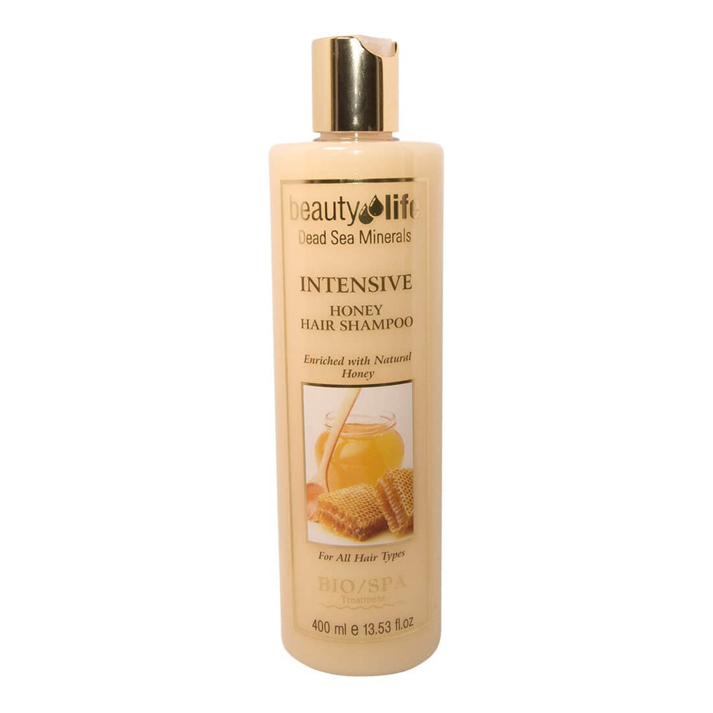 Intensive Shampoo w/Honey Beauty Life Dead Sea Minerals 13,53 fl.oz (400 ml)