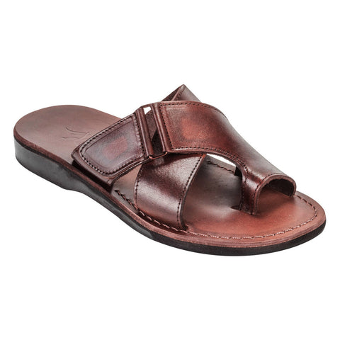 Original Camel Leather Orthopedic Sandals for Men Biblical Jerusalem 6-13 US