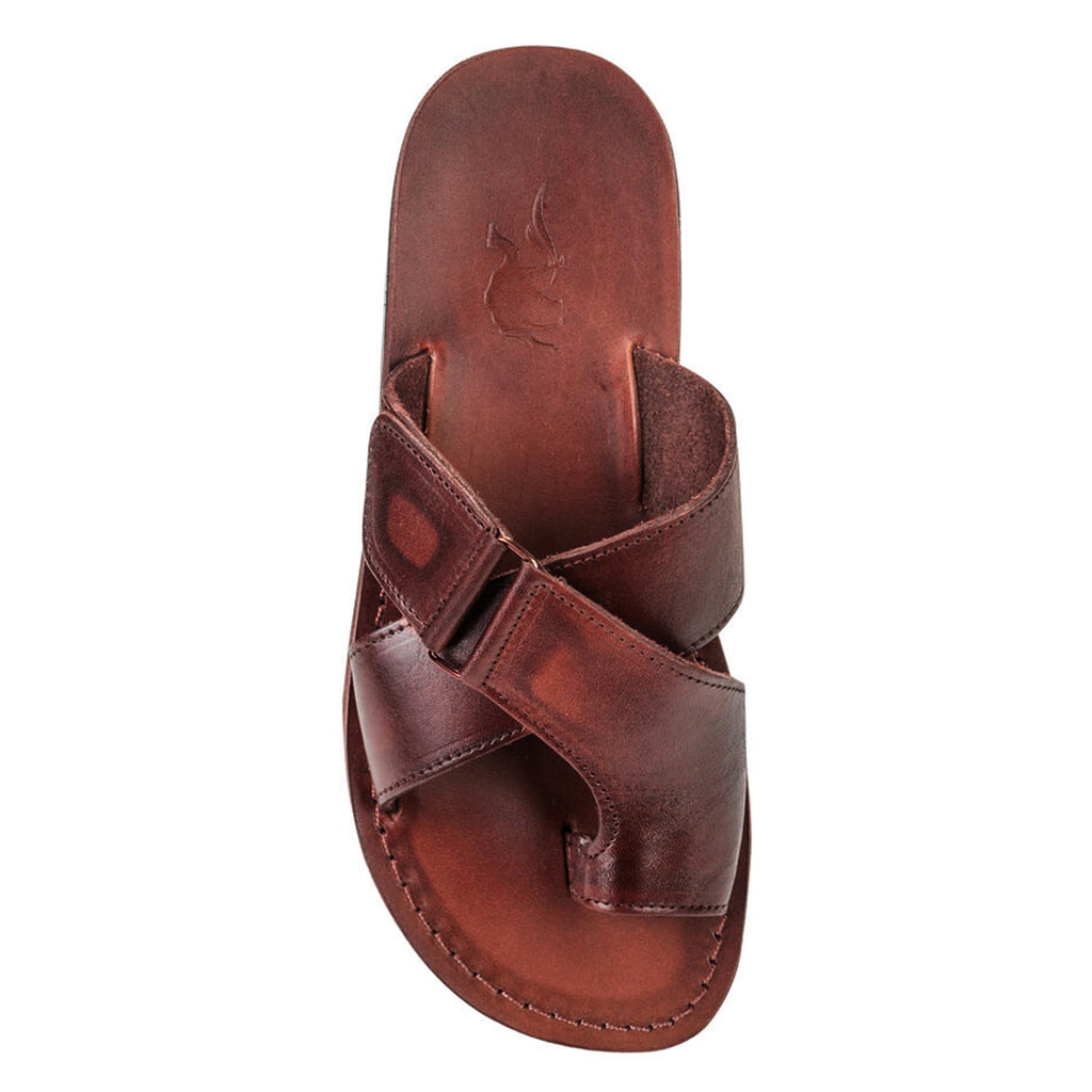 Original Camel Leather Orthopedic Sandals for Men Biblical Jerusalem 6-13 US