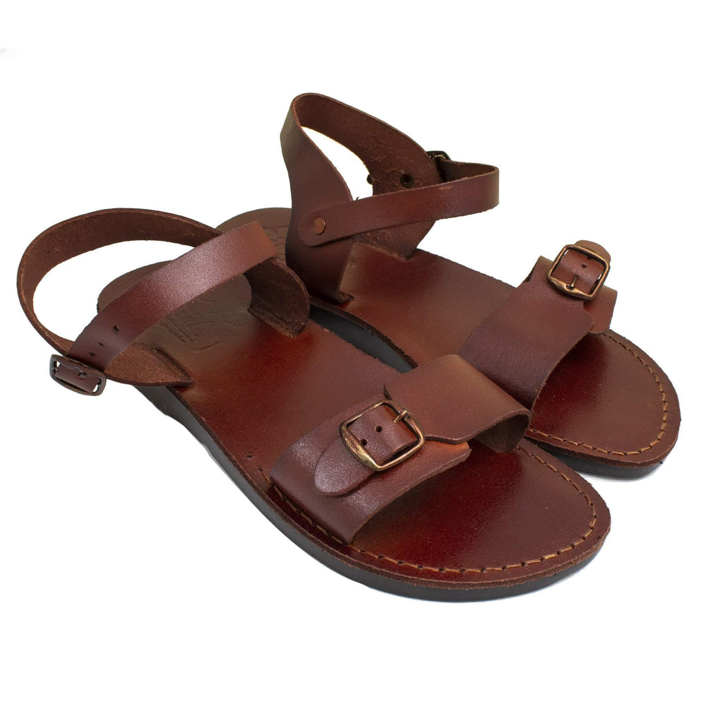 Men Brown Genuine Leather Sandals