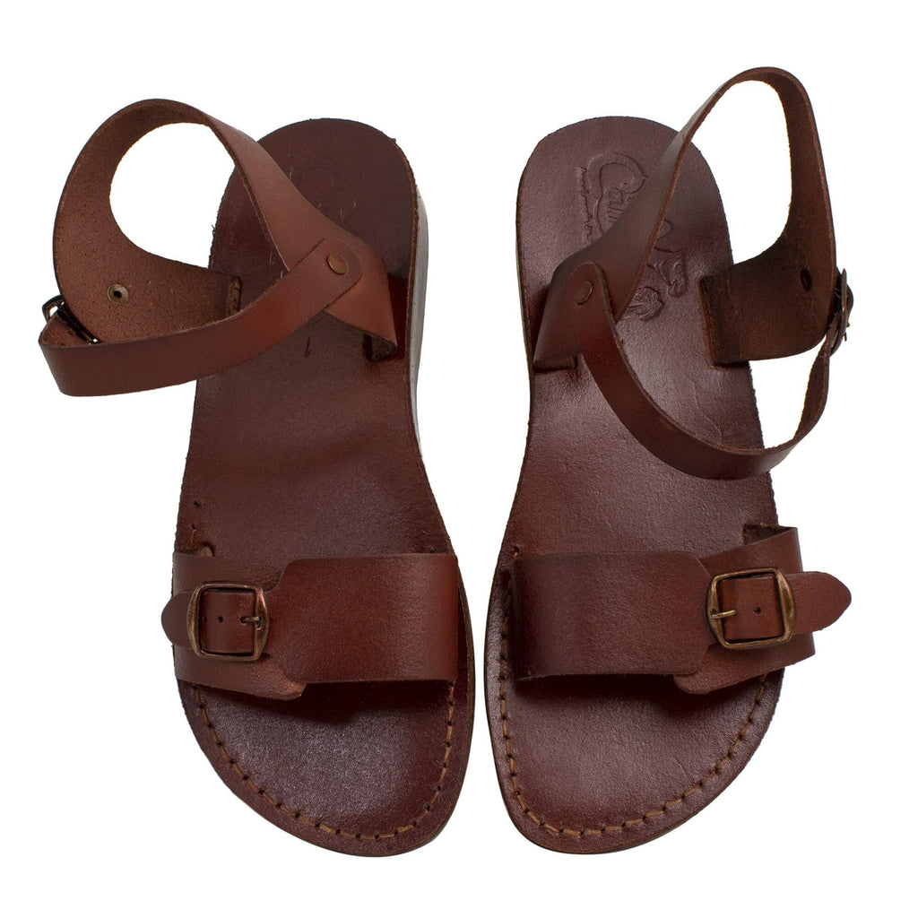 Mens leather slippers for sale - best strappy leather sandals Own&Adore