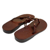 Image of Women's Sandals Natural Genuine Leather Camel Thin Strap from Jerusalem