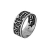 Image of King Solomon's Kabbalah Ring "It will pass - And this too shall pass" Silver 925