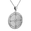 Image of Seal of Confidence Amulet Pendant of King Solomon Fourth Pentacle of Mars Silver 925 Ø 0,09"