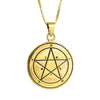 Image of Fascination Seal Pendant Amulet The First Seal Mercury King Solomon Pentacle Silver 925