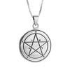 Image of Fascination Seal Pendant Amulet The First Seal Mercury King Solomon Pentacle Silver 925