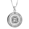 Image of Pendant King Solomon Seal of Safe and Easy Travel Pentacle Amulet Silver 925