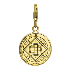 Love Seal Pentacle King Solomon Wisdom Pendant Amulet Talisman Silver 925 Ø 0,6