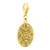Image of Love Seal Pentacle King Solomon Wisdom Pendant Amulet Talisman Silver 925 Ø 0,6"