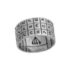 Image of Unconditional Love Kabbalah Ring by King Solomon Wisdom Silver 925 (6-13 sizes)