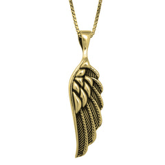 Pendant Amulet of Kabbalah Medallion Angel Wings Silver 925 Kabbalah Jewelry