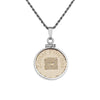 Image of Pendant Amulet Chain Silver 925 Jewelry Kabbalah Medallion Zohar Pinhas Healing