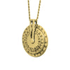 Image of Amulet of Kabbalah of King Solomon 72 names of God. Spinning Pendant, 925 Sterling Silver