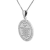 Image of Amulet of Redemption Double Sided Kabbalah Pendant from Sterling Silver 925