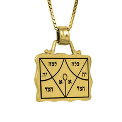 Rasiel the Angel's Success Amulet Pentacle King Solomon Talisman Silver 925