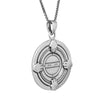 Image of King Solomon Amulet Pendant Fertility Seal Second Pentacle of Mercury, Silver 925