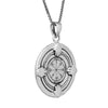 Image of King Solomon Amulet of Social Harmony Pendant First Pentacle of Venus, Silver 925