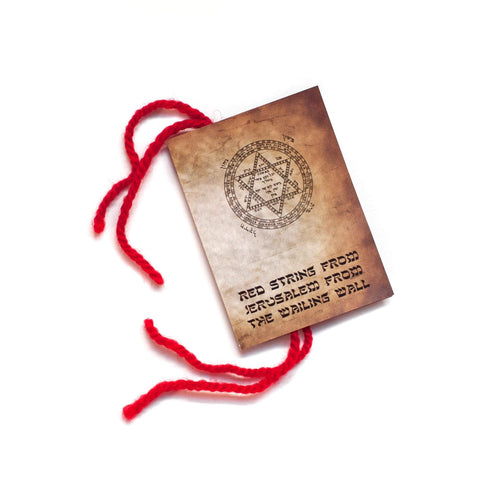 2 pcs Red String Bracelet Authentic Kabbalah Amulet from Jerusalem Rachel’s Tomb