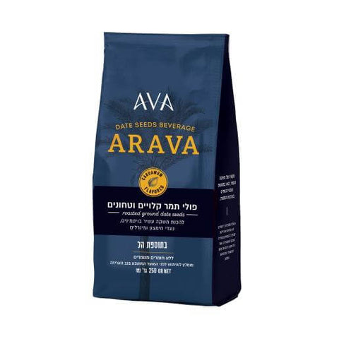 Coffee Date Beans Alternative Coffee AVA w/Cardamon Natural Health Product from Israel 250 gr