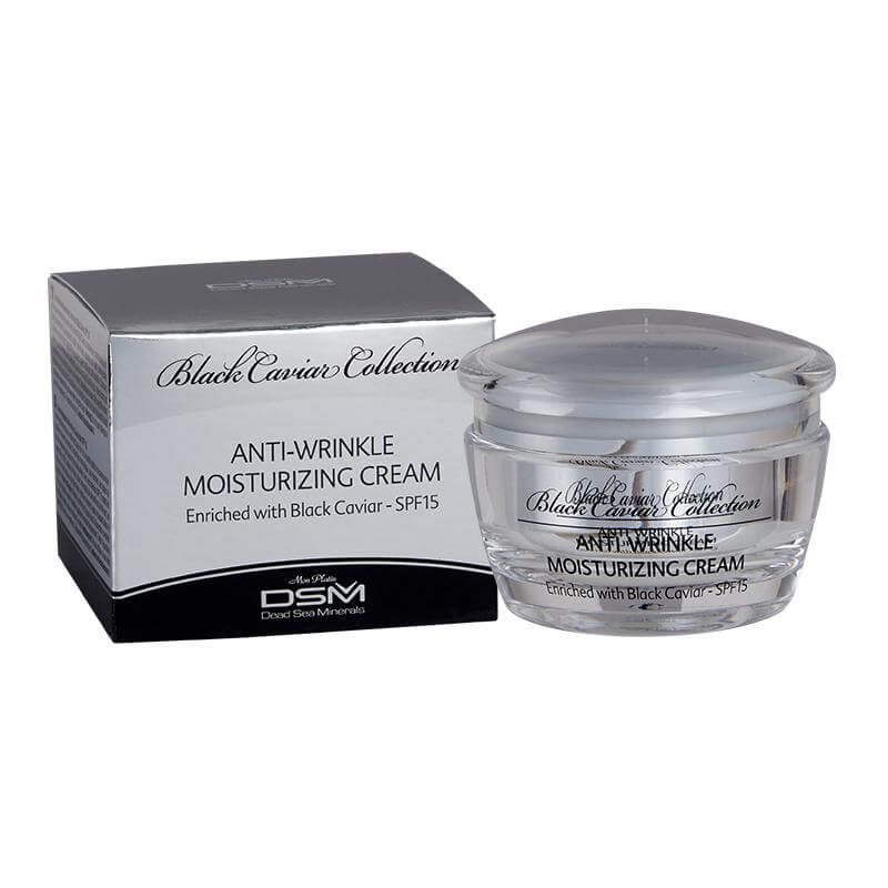 Anti-Wrinkle Moisturizing Cream Enriched with Black Caviar SPF-15 DSM Mon Platin 1,7 fl.oz (50 ml)